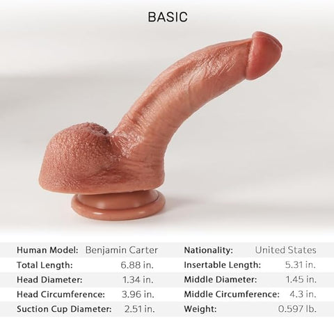 8-Inch G-Spot Curve Dildo: G-spot and Prostate Dildo, Adult Sex Toy; Tapered, Realistic Silicone Penis with Strong Suction Cup, Sex Toy for Women Men Gays, and Couples. Lossless No.84