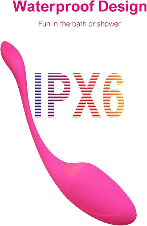 App Controlled Wearable Vibrator for Couples, Bluetooth Remote Control Butterfly Vibrator with G-Spot & Clitoral Stimulation, Rechargeable Quiet Waterproof Sex Toy for Women
