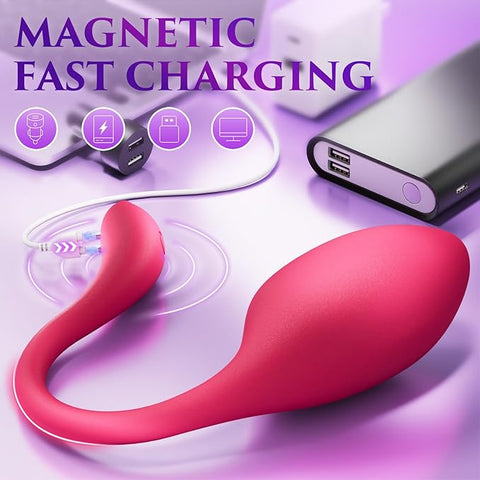 Sex Toys Vibrator for Women Men - Vibrators Wearable Panty Dildo with 9 Vibrations, G spot Clitoral Stimulator Anal Butt Plug, ECRVOM Rechargeable AI Sync APP Control Adult Anus Sex Toy Strapon Dildo