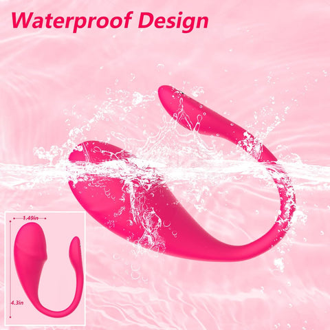 Female Wearable Vibrator, APP Remote Control Adult Sex Toys, Long Distance Remote Control G Spot Stimulator Panty Sex Toy Egg Dildo with 9 Vibration Modes...