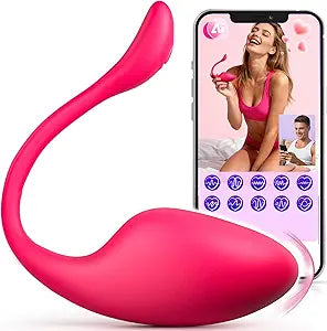 Sex Toys Vibrator for Women Men - Vibrators Wearable Panty Dildo with 9 Vibrations, G spot Clitoral Stimulator Anal Butt Plug, ECRVOM Rechargeable AI Sync APP Control Adult Anus Sex Toy Strapon Dildo